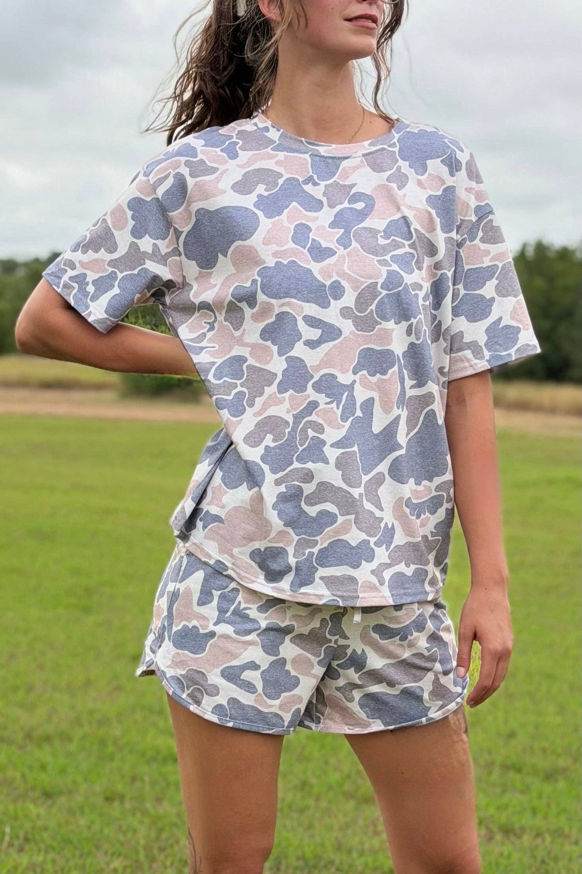 Savanna Camo Short Set