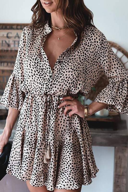 Leopard dress