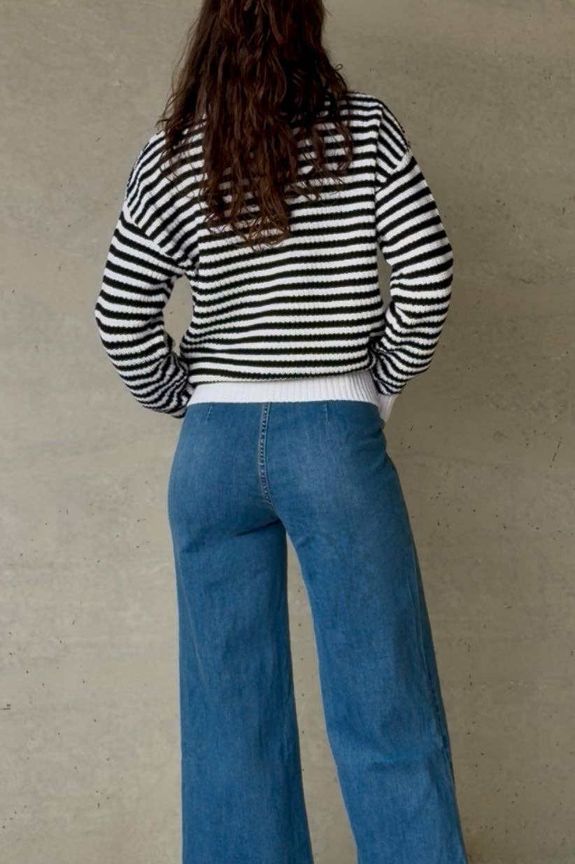Susan Quarter Zip Sweater