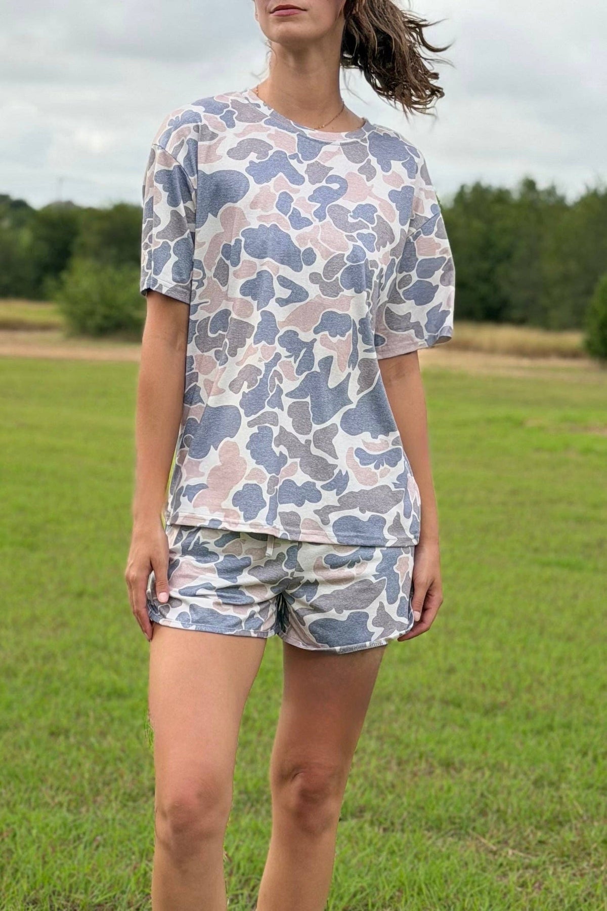 Savanna Camo Short Set