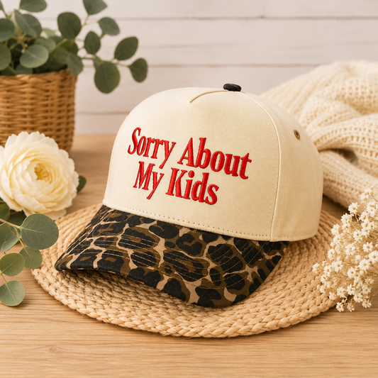 Sorry about my kids hat