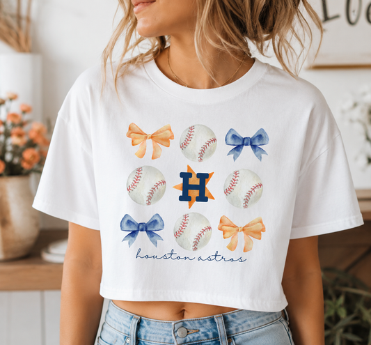 Astros Crop T-shirt