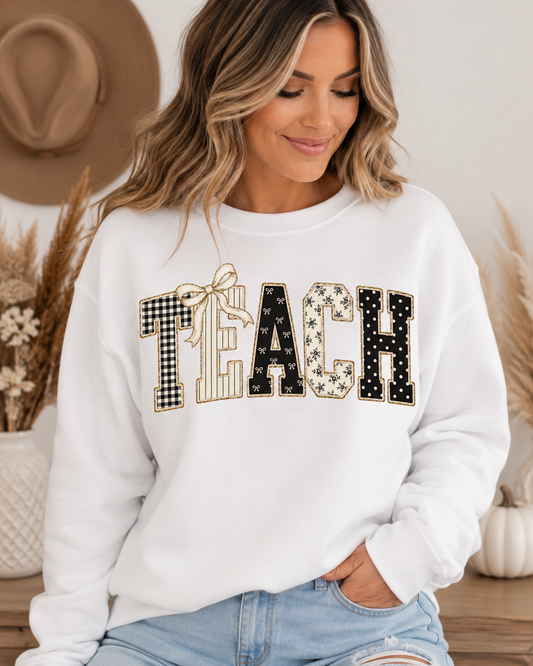 Teach sweatshirt