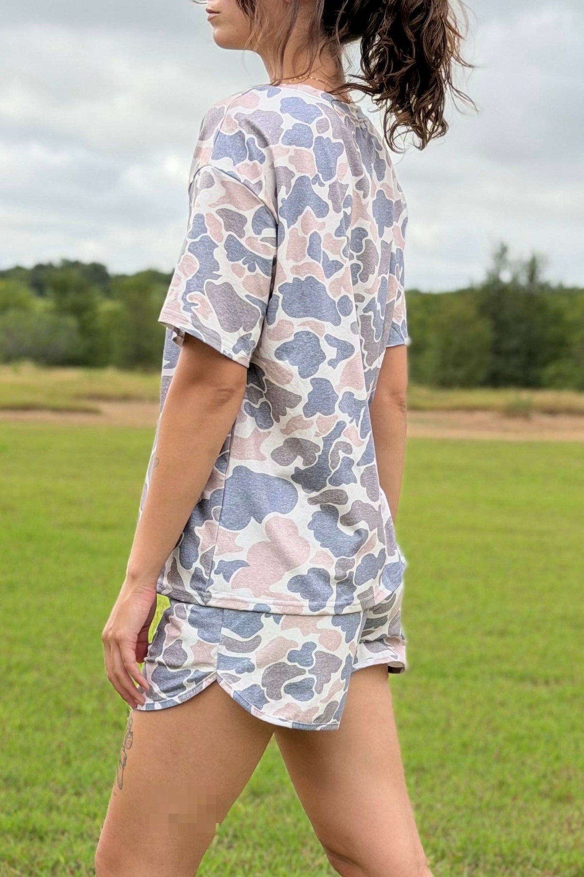 Savanna Camo Short Set