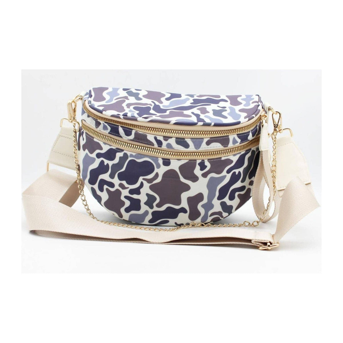 SF221013 Camo Jungle Nylon Sling/Crossbody Bag