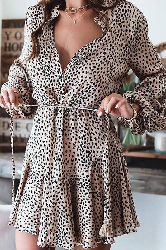 Leopard dress