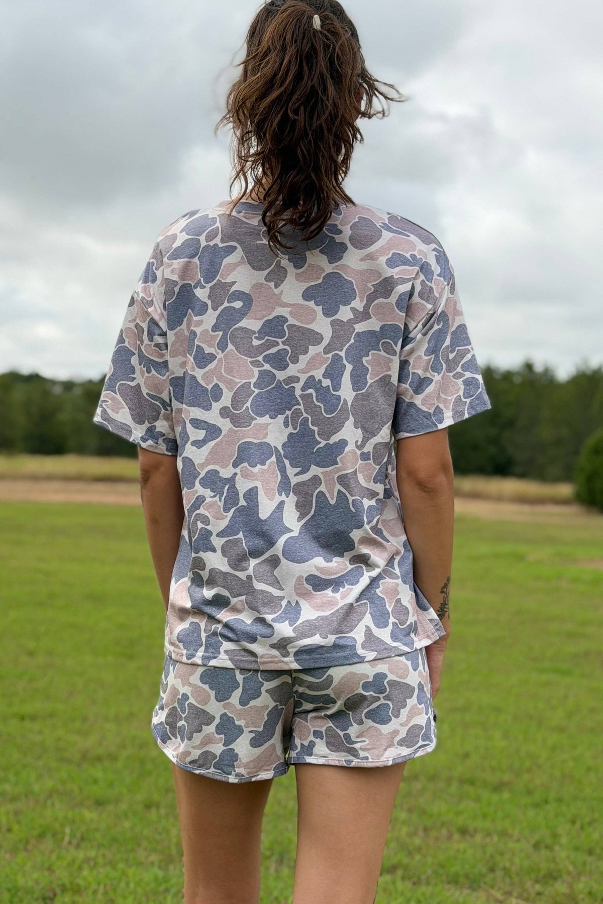 Savanna Camo Short Set